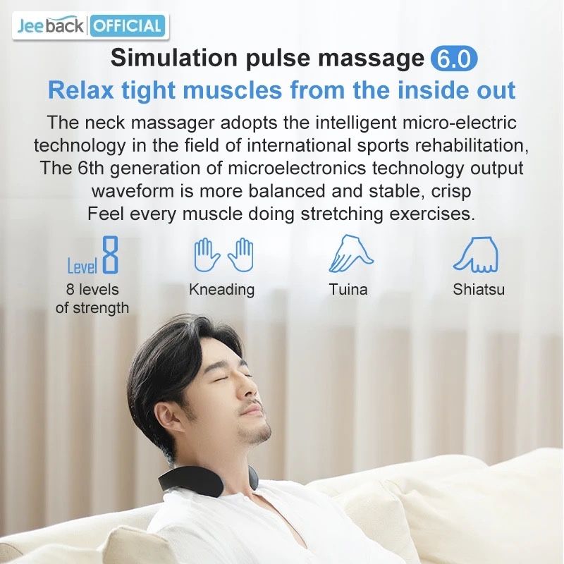 Портативний массажер для шеи Jeeback Neck Massager G5 Huawei