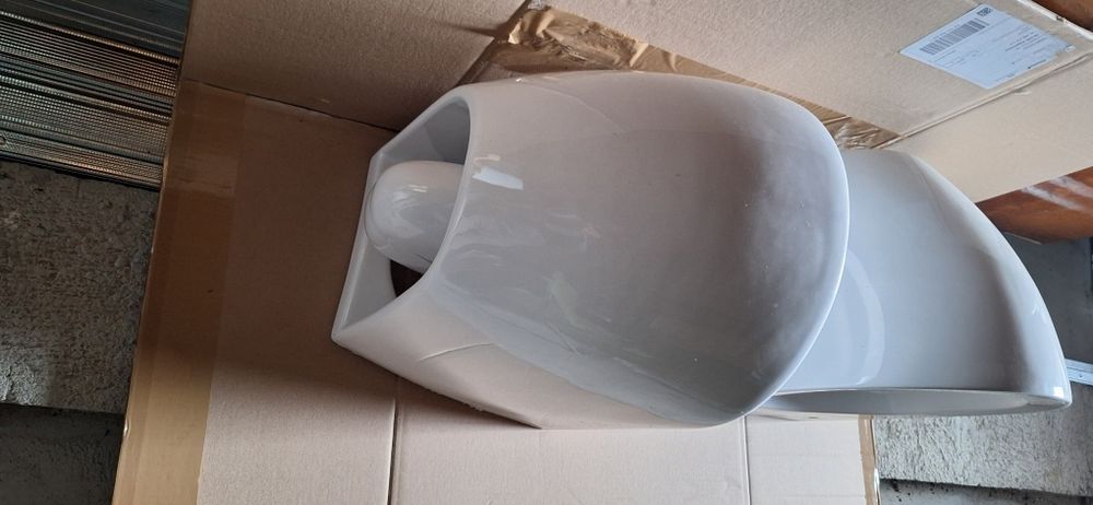 Miski wc muszle wiszące