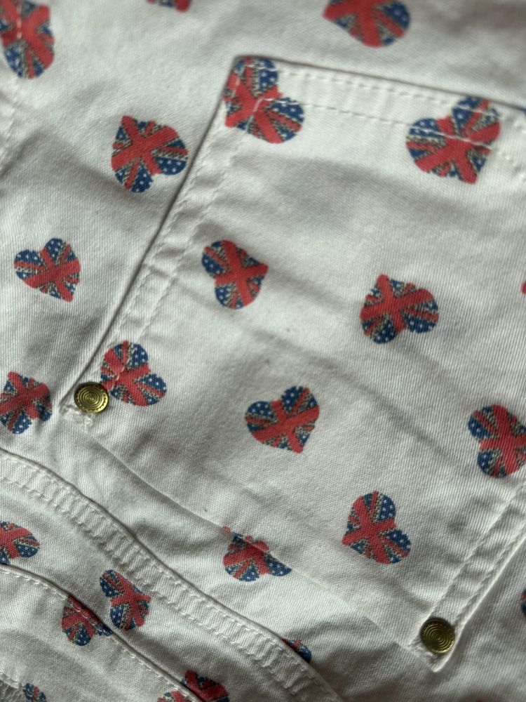 Mini shorts white