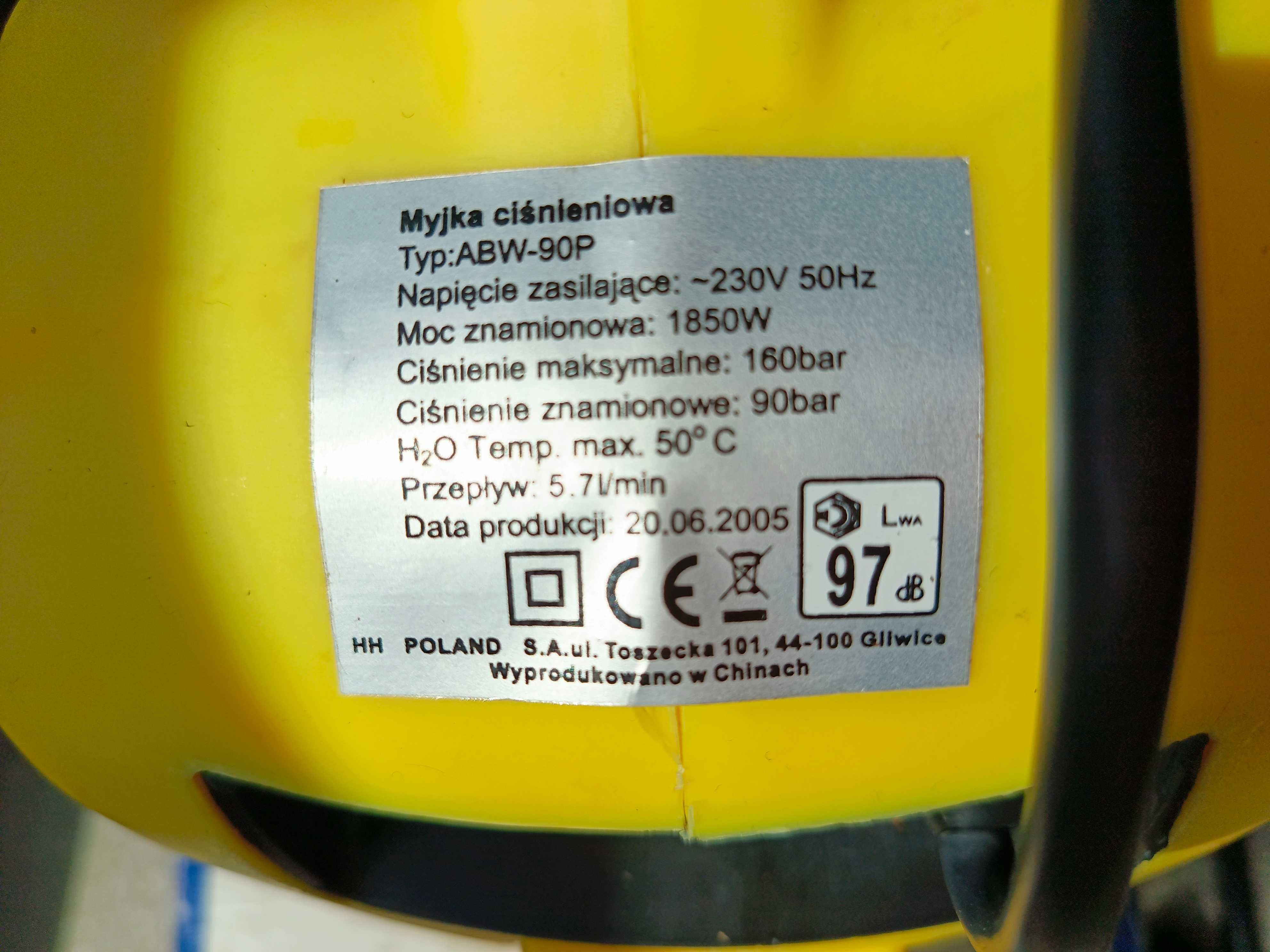 Myjka ciśnieniowa