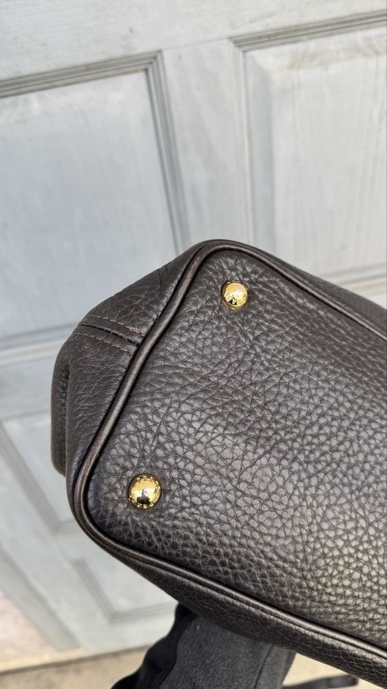 Жіноча брендова шкіряна сумка люкс Prada Leather