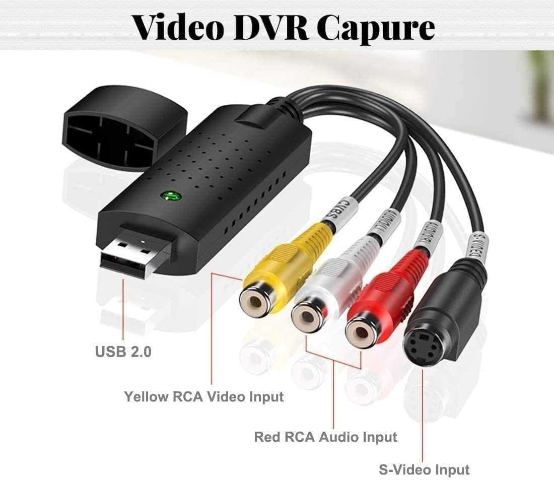Mokeum Audio Video Grabber USB 2.0, konwerter audio-wideo
