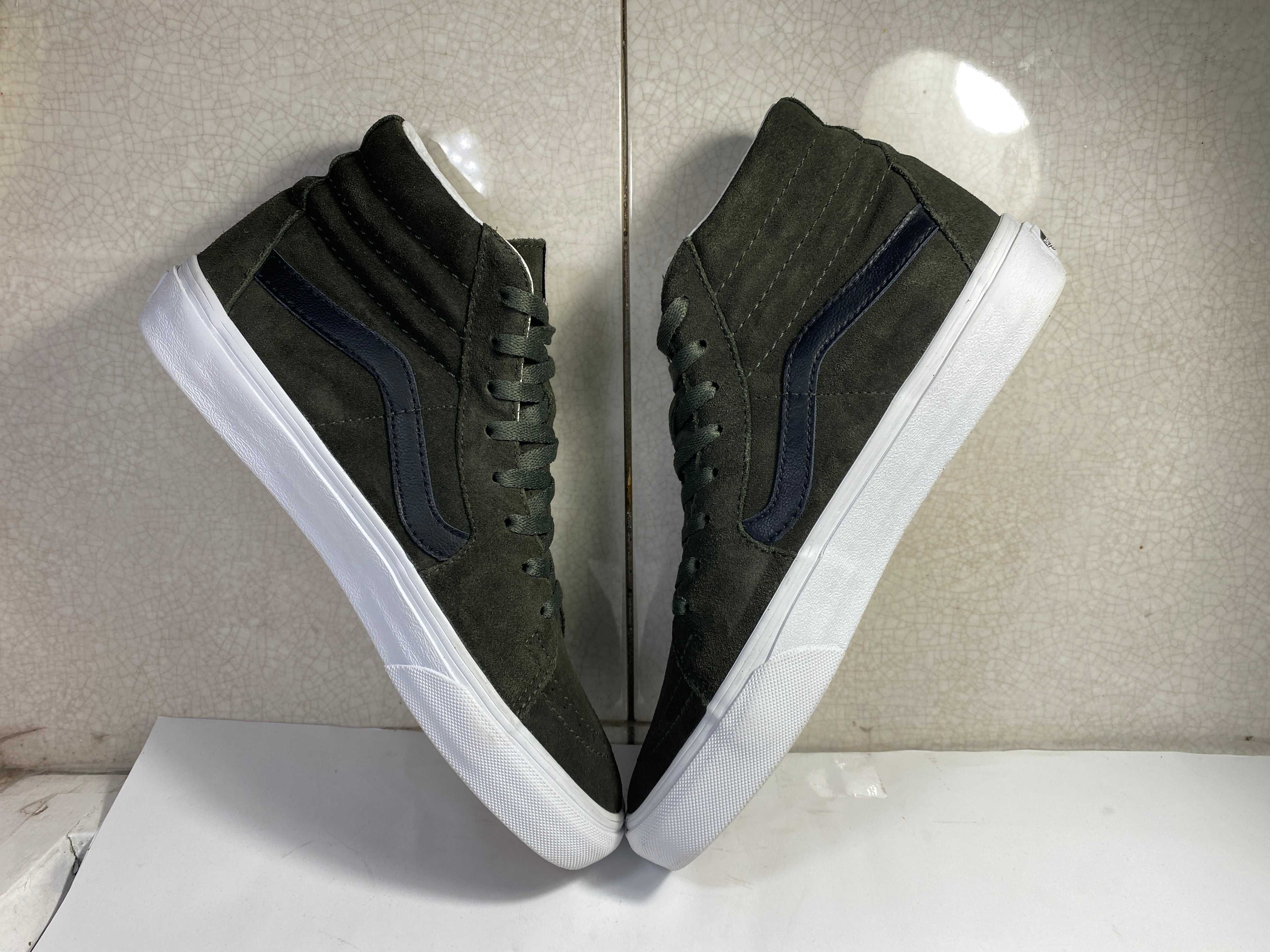 vans old skool zip замшевые высокие кеды кроссовки 40р 25,5см оригинал