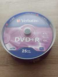 DVD+R VERBATIM 43500 4.7GB 16x CAKE 25 SzT