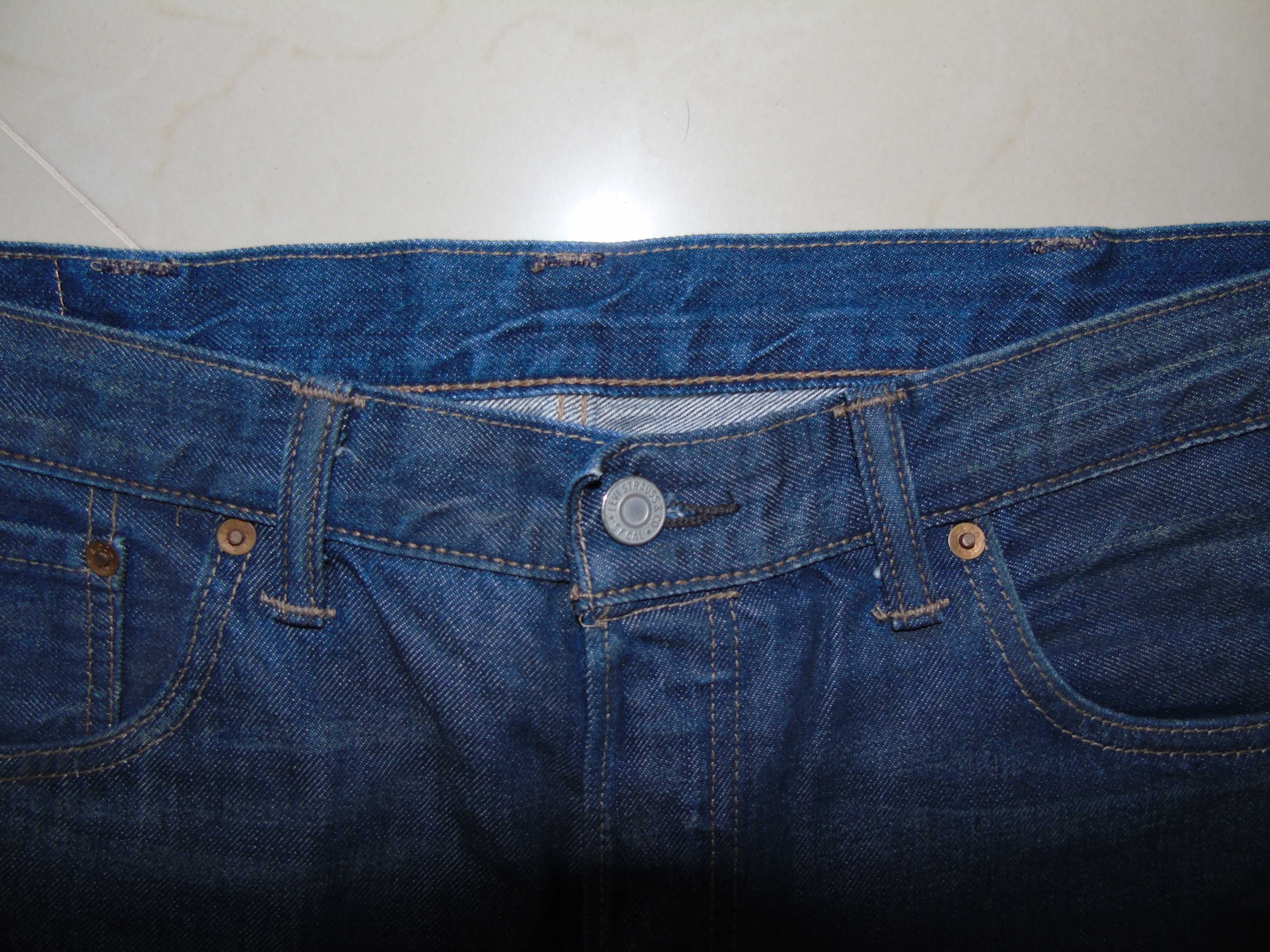 Levis 501 38/34 Spodnie Piękne Nowe