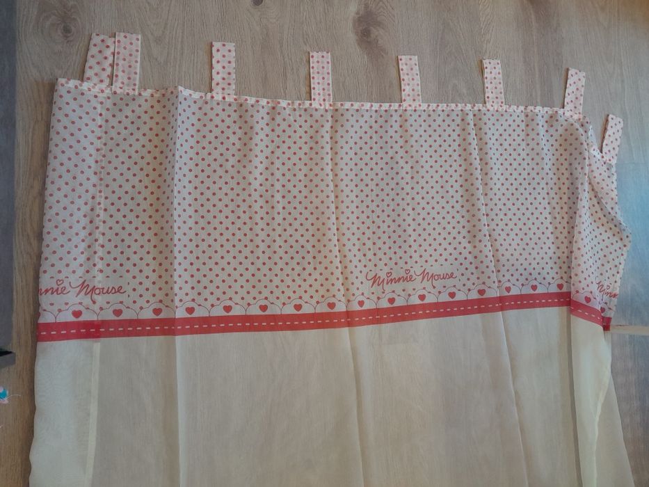 Firany z Myszką Minnie 2szt