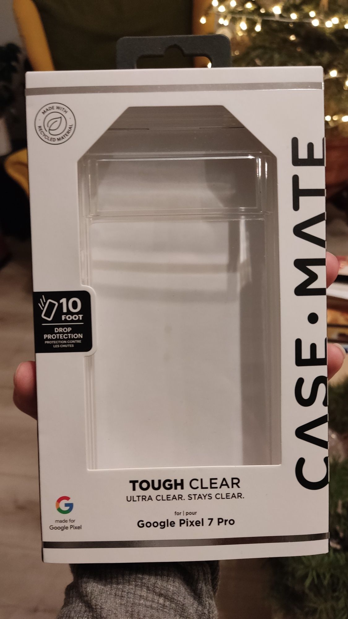 Nowy Google Case Mate Pixel 7 pro Etui Clear Original