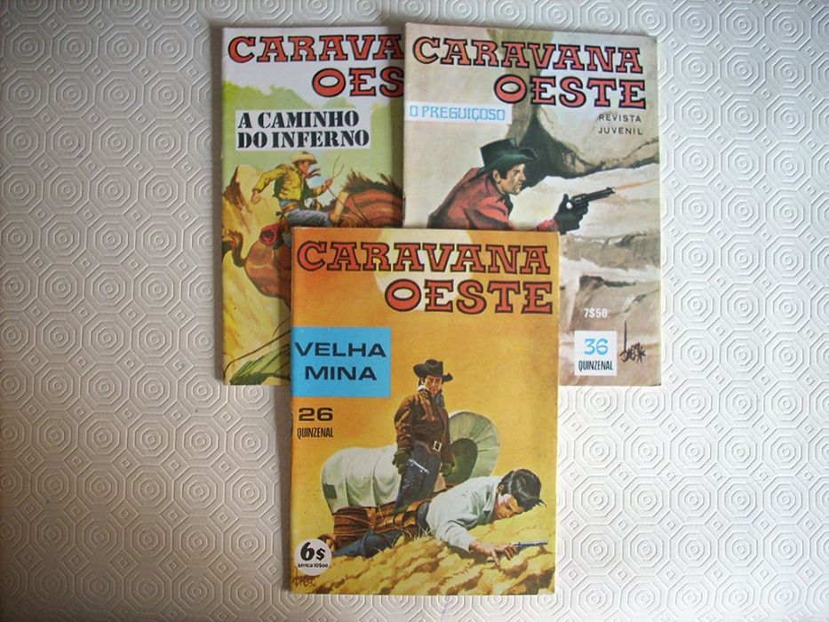 Alvo, Emílio Salgari, Ebal, Condor, Ciclone, Rio Bravo, Falcão