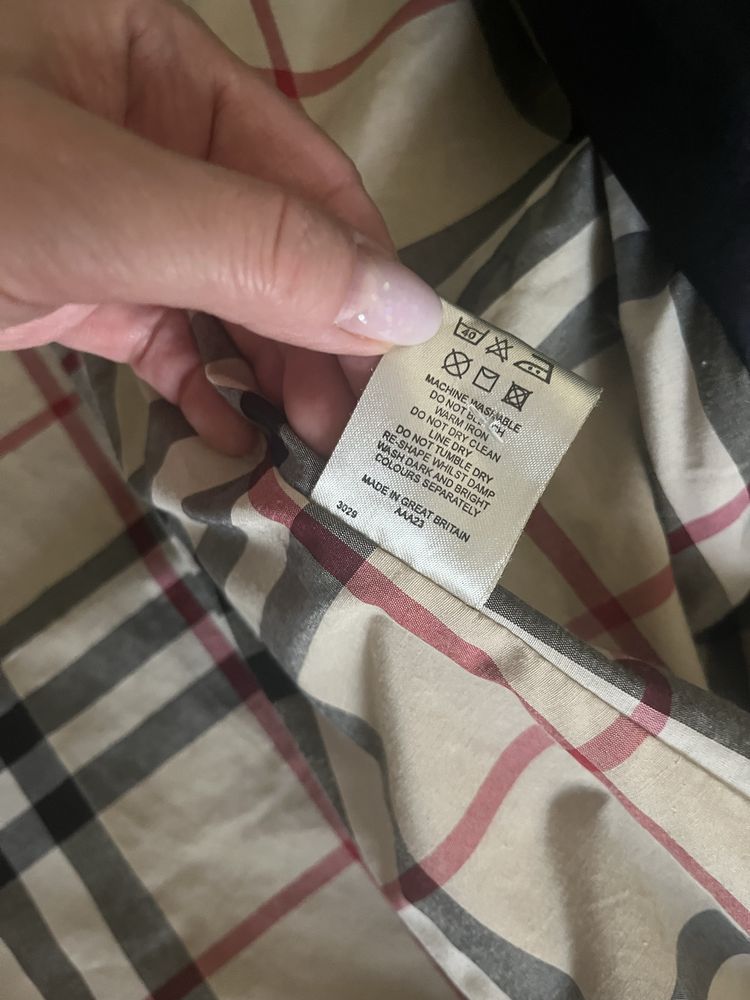 Plaszcz trencz burberry