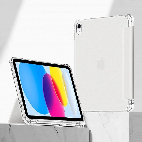 Etui Tech-Protect SC Pen Hybrid na iPad 10 / 2022 - szare - przezroczy