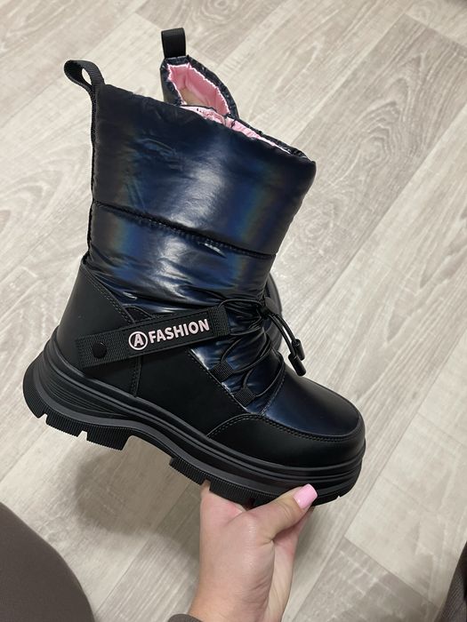 Дутики зимові, дутики для дівчаток! Взуття на зиму 33-38рр