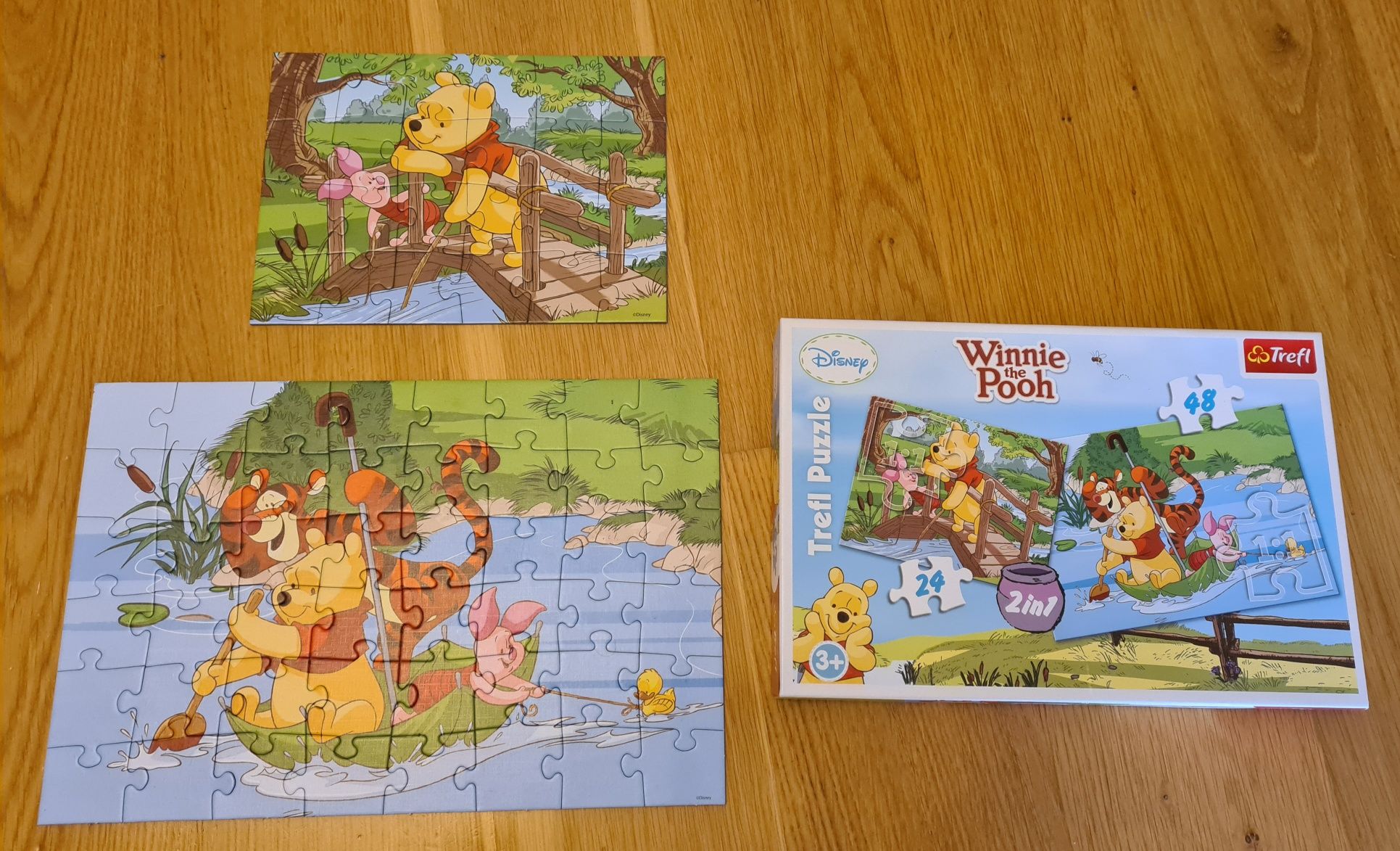 4x puzzle dla dzieci 3+