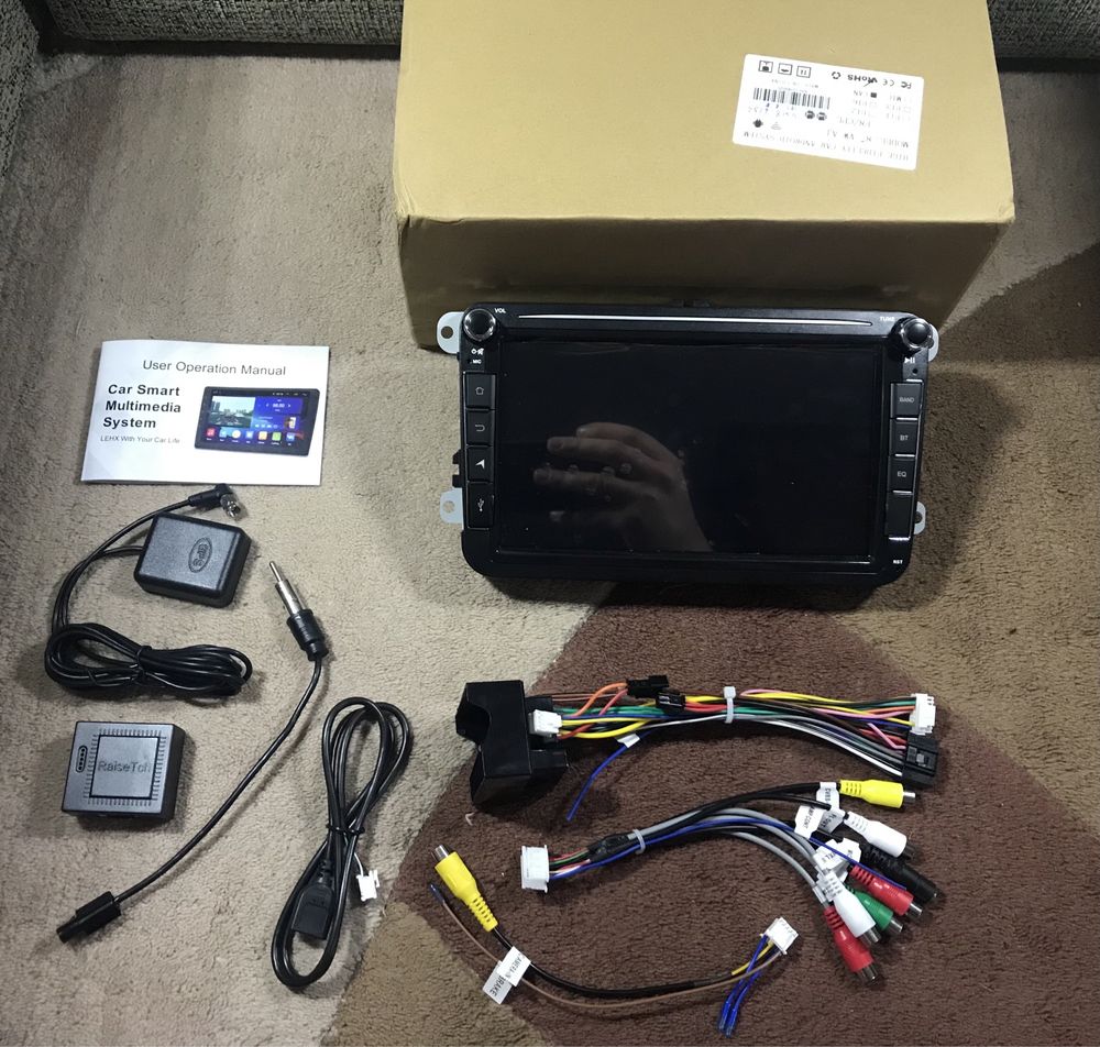 НОВА Android 13 2Gb/32Gb Volkswagen Skoda VW SEAT Carplay Магнітола
