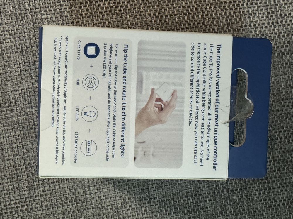 Aqara magic cube pro kostka przelacznik kontroler smart homekit zigbee