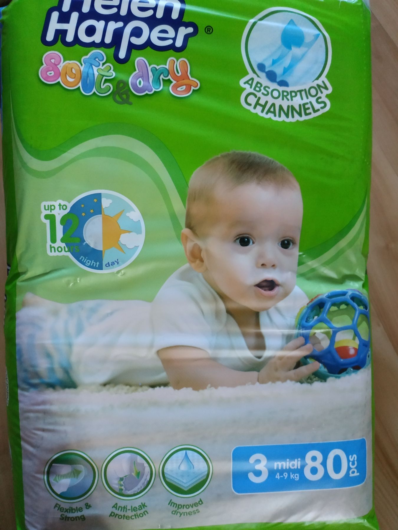 Підгузки Памперсы Pampers 3, 4-9кг., 80шт.