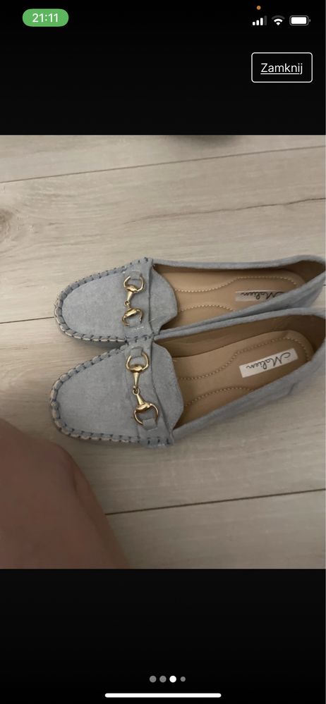 Nowe mokasyny 60zl