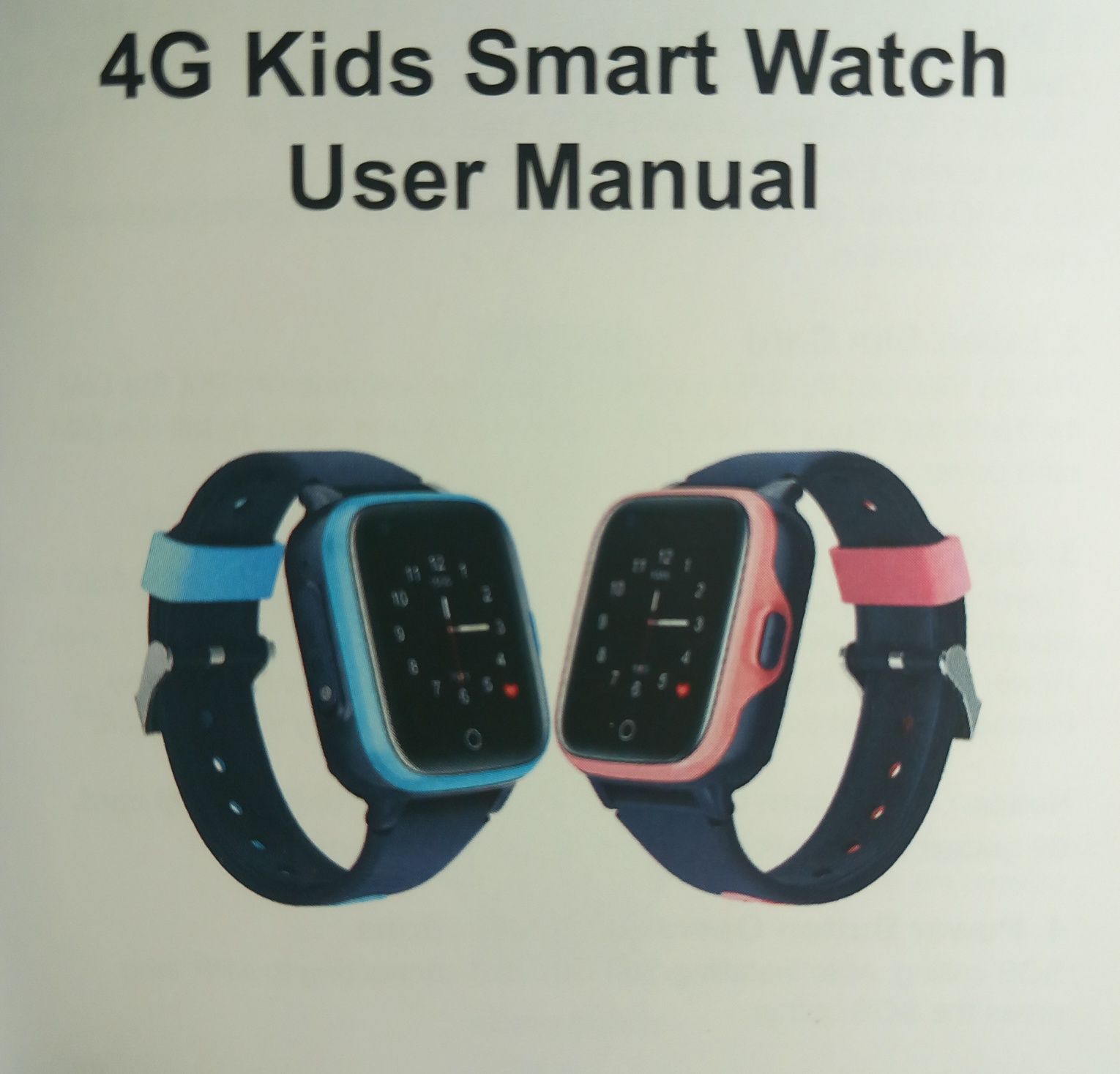 Дитячий smart годинник 4g чорний