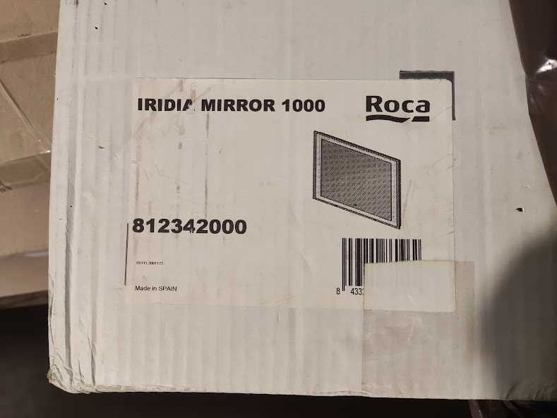 ROCA IRIDIA Lustro LED 100x70 cm z ogrzewaniem