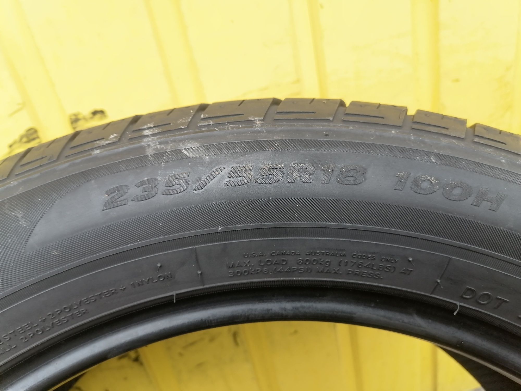 Opony letnie 235/55r18 hankook