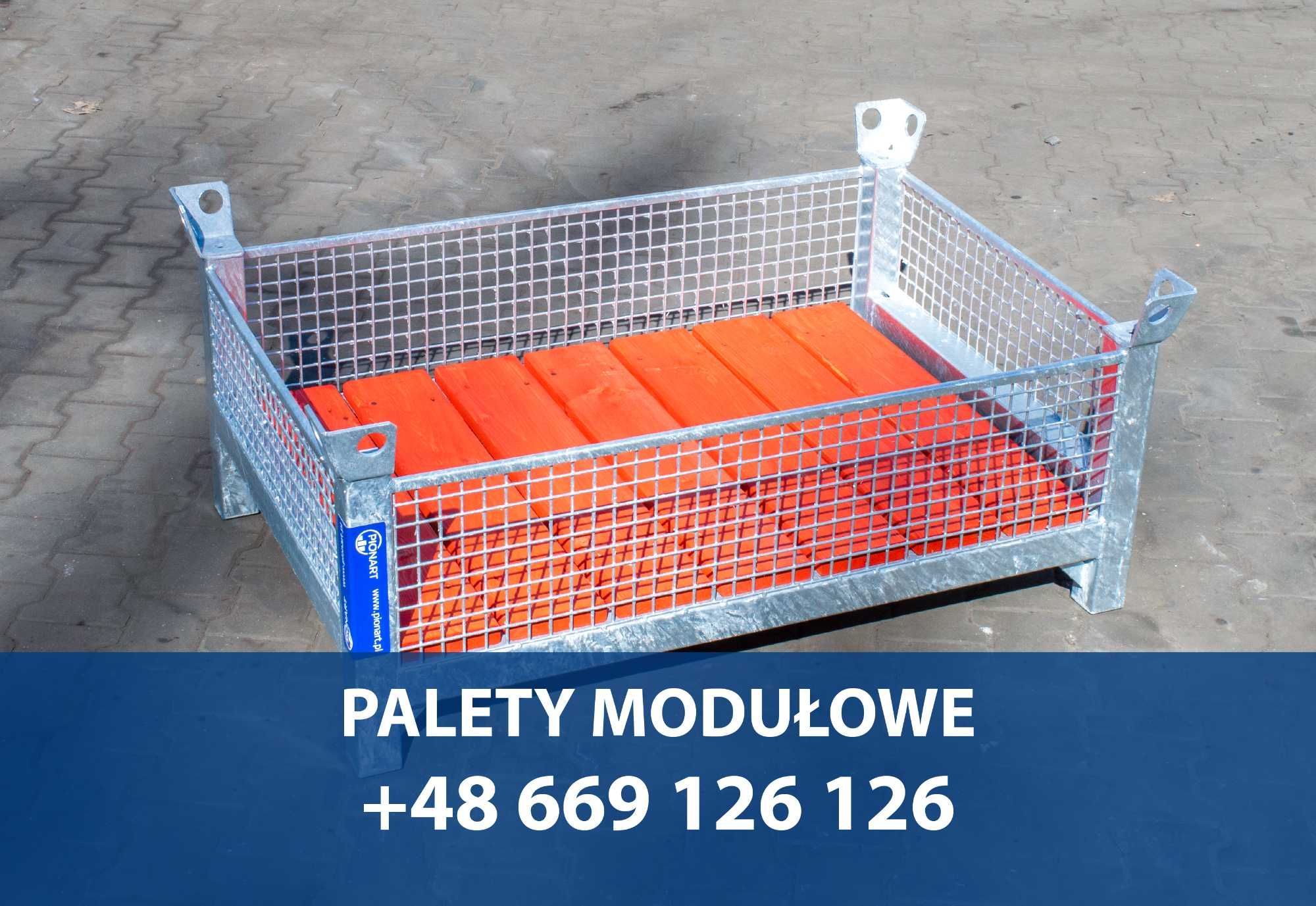 Paleta modułowa - z małymi oczkami siatki - OD PRODUCENTA - NOWA