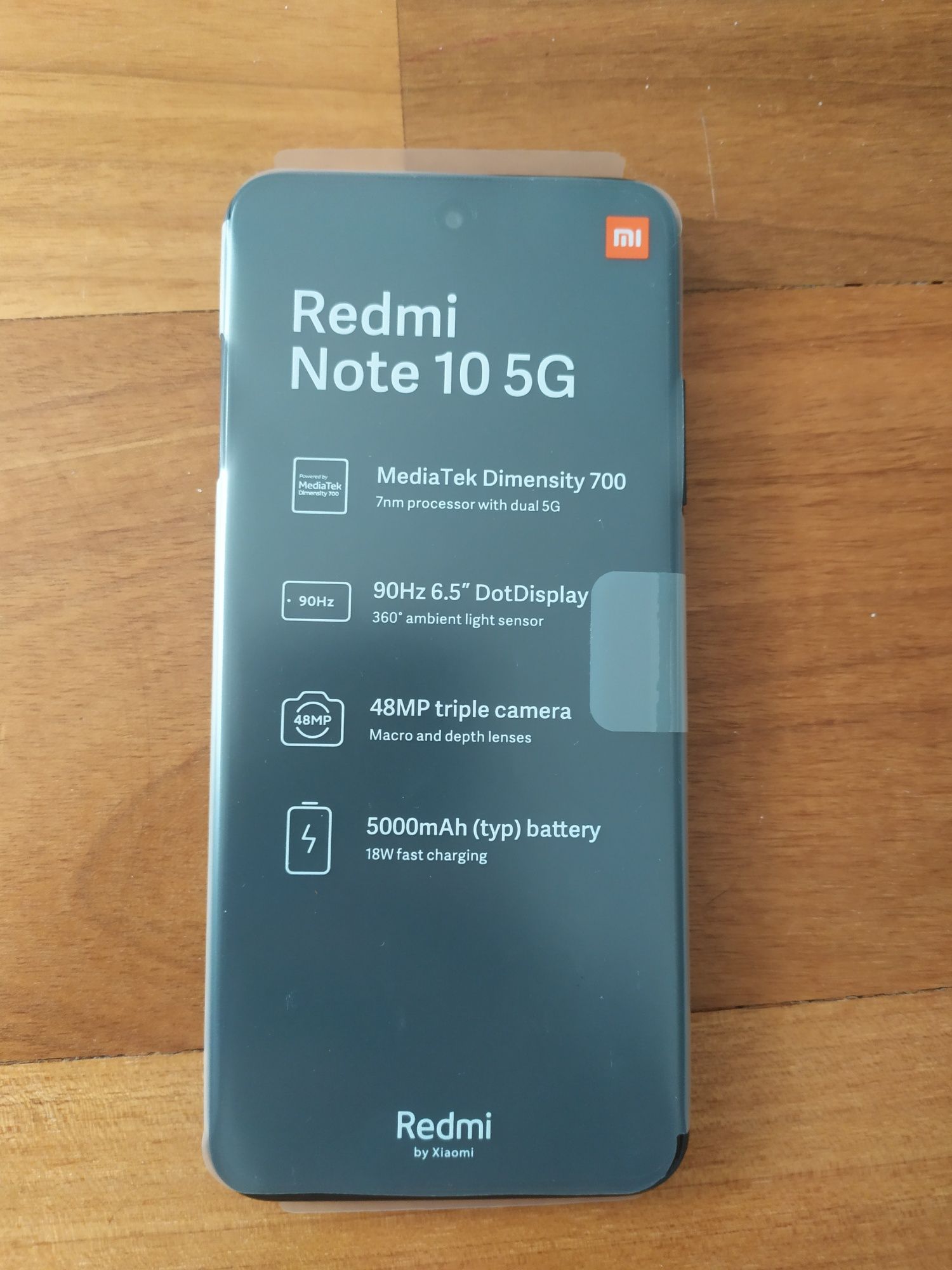 Xiaomi Redmi Note 10 5G 4/128GB Szary NIEUŻYWANY