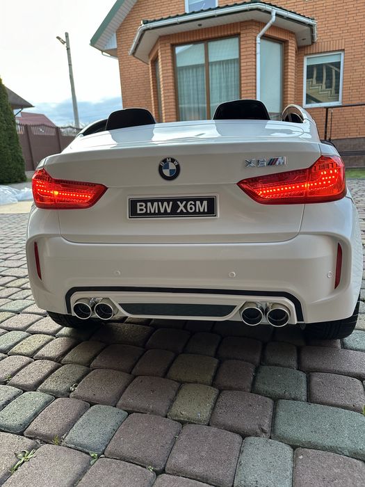 Дитячий електромобіль Авто для дитини Дитяче авто БМВ Х6 BMW X6M