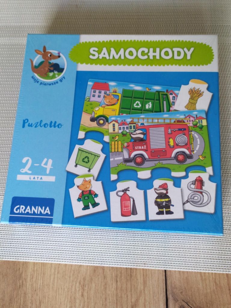 Gra dla dzieci Granna Samochody - nowa zafoliowana