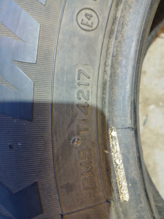 4x używane opony zimowe 215/70 R15C Firestone Gwarancja Montaż
