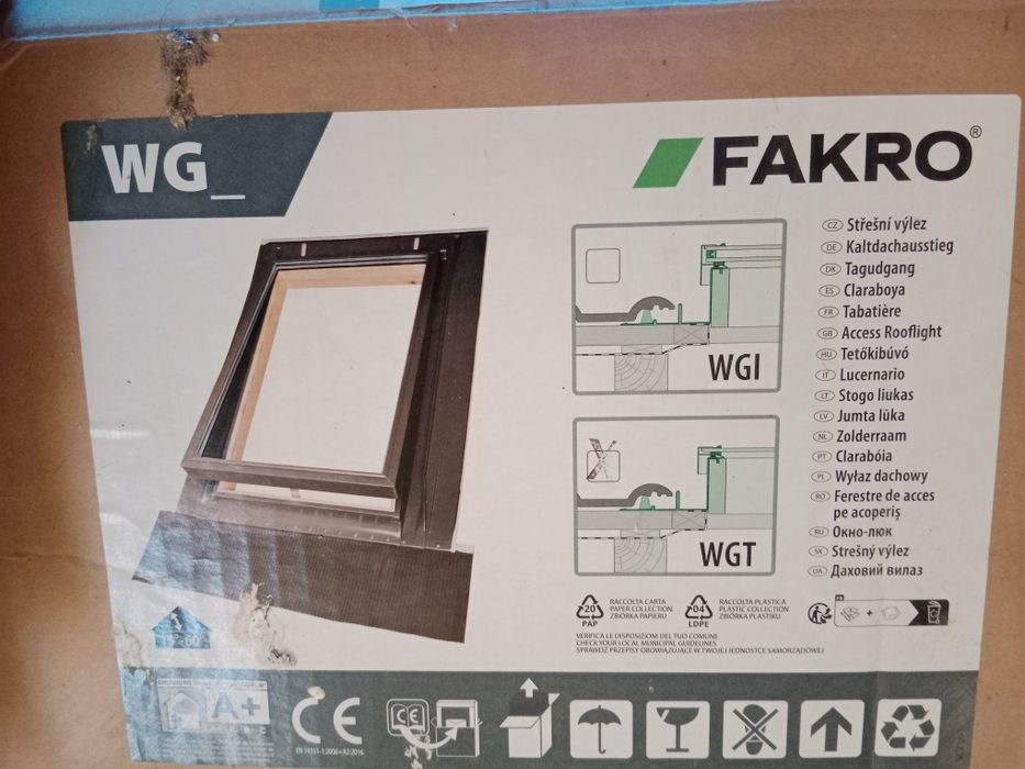 Wyłaz dachowy Fakro WGT 46/75