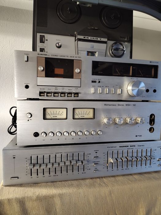 Unitra Radomor deck magnetofon korektor wzmacniacz
