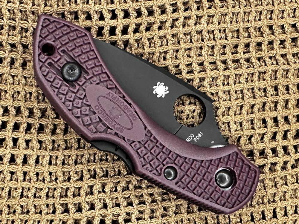Ніж Spyderco DragonFly 2 Sprint Run Micro-Melt PD#1 C28BGBKP2