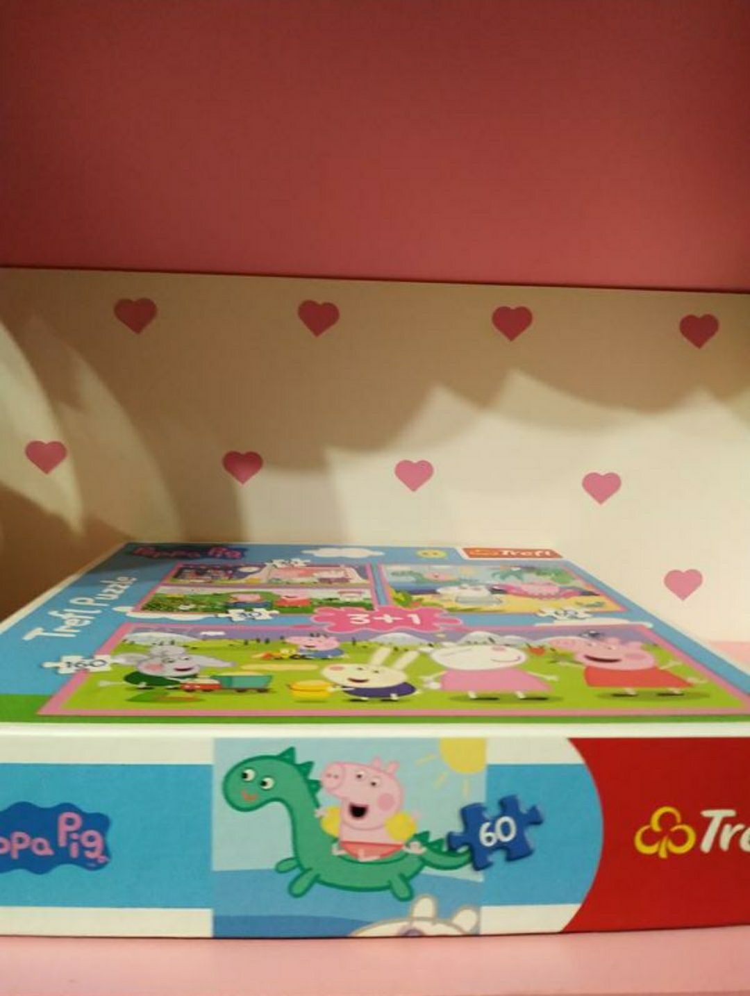 Peppa pig puzzle 3+1 Свінка Пеппа пазли