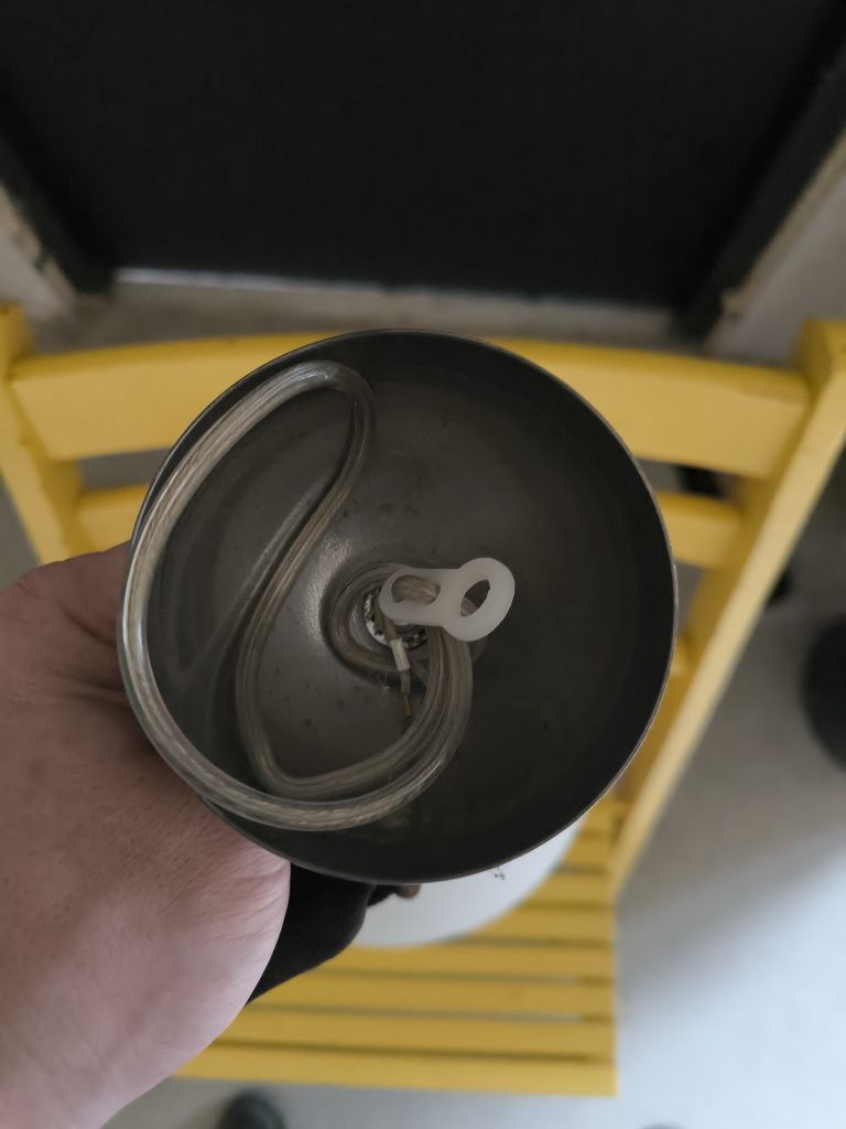 Lampa wisząca Żyrandol Kula 35 cm szkło biała 3 szt