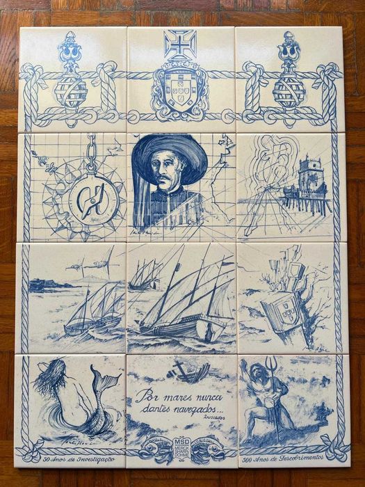 Painel de Azulejos comemorativos dos 500 Anos dos Descobrimentos