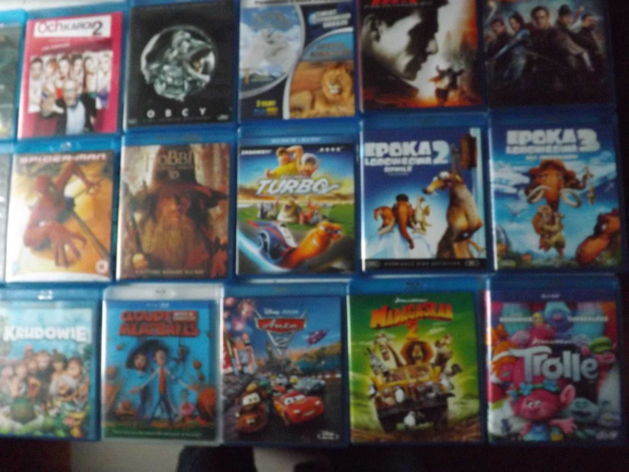 Blu Ray, obcy, trolle, kopciuszek, spiderman disney , bajki, filmy