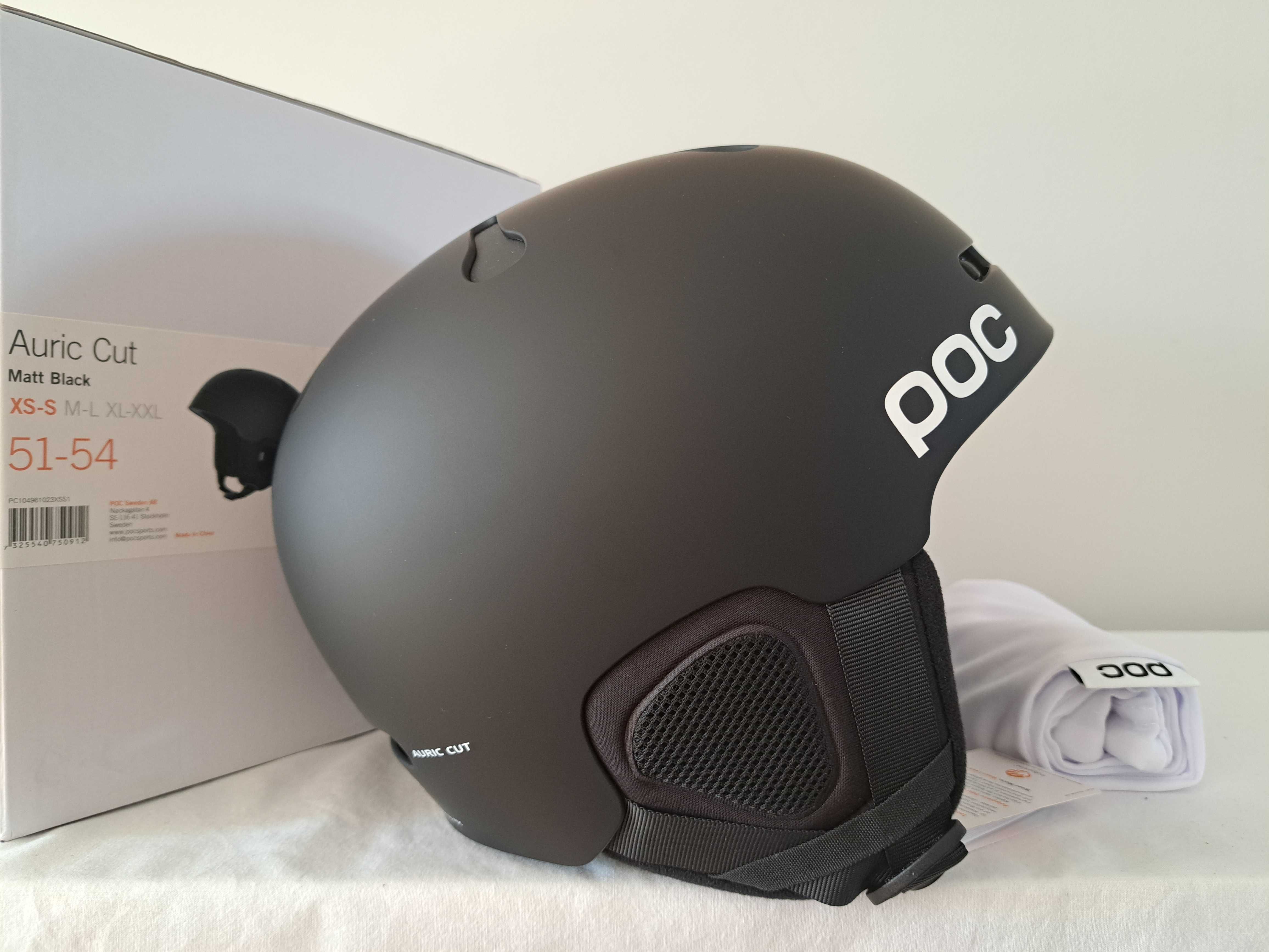Kask narciarski POC Auric Cut Matt Black XS/S 51-54cm