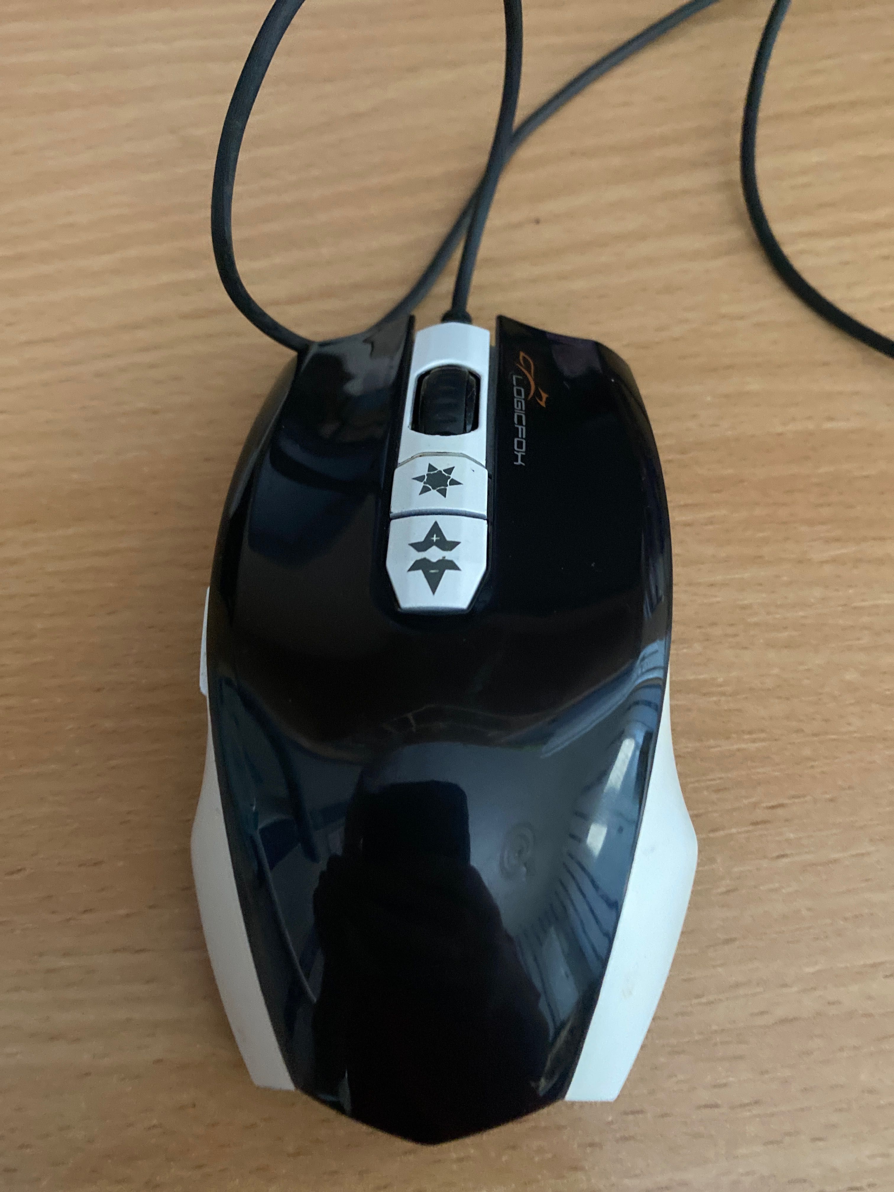 Мишка LogicFox MS-062 USB Black