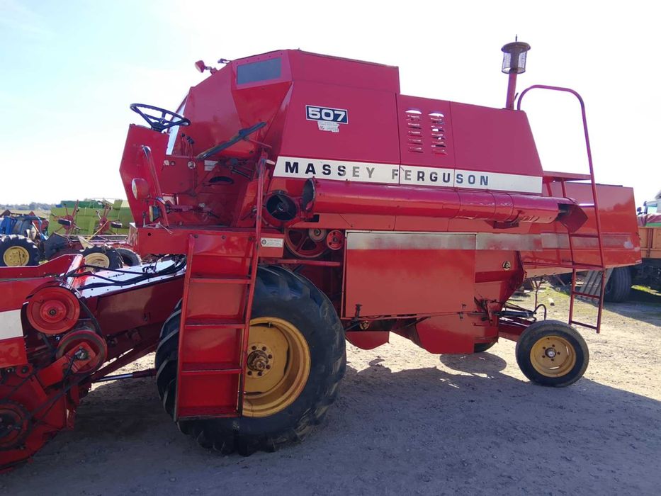 Kombajn Massey Ferguson 507 oryginał zadbany Claas mercator Fahr 506