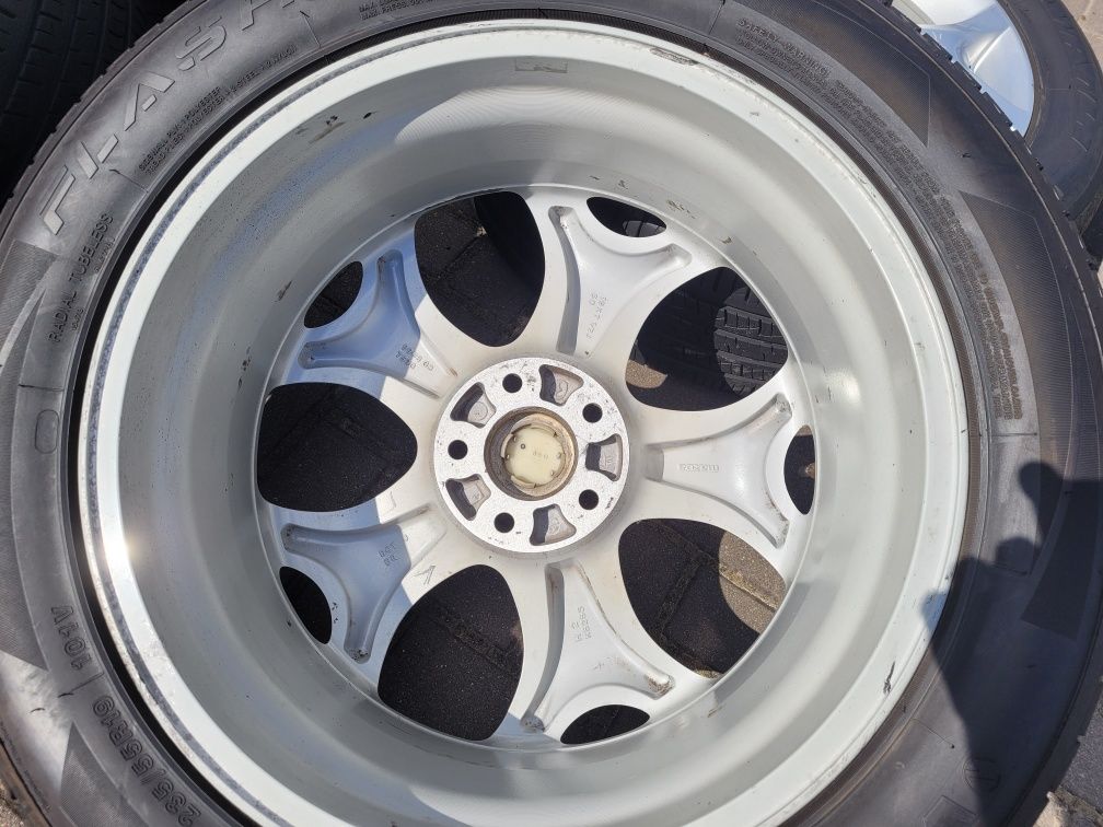 Koła Alu Oryg. MAZDA CX5 CX7 5x114.3 19 Cal 7.5J 235/55 R19 5mm DOT 19