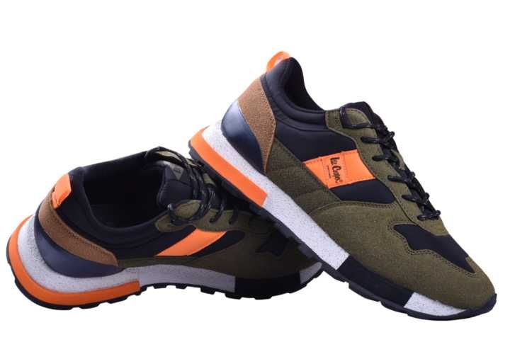 Buty Męskie Sportowe Lee Cooper Sneakersy -3007 khaki r.45 wys.24h