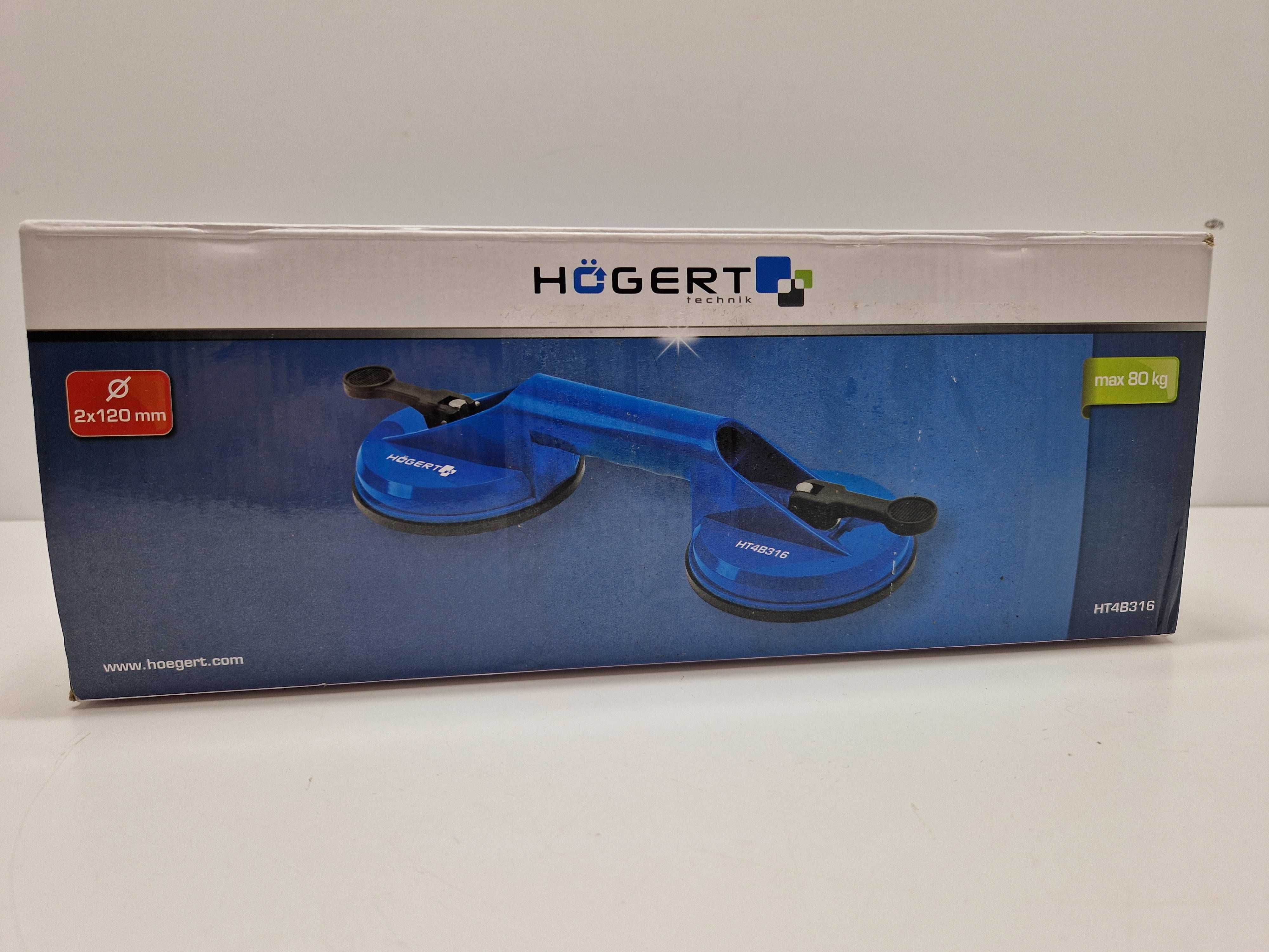 Hogert HT4B316 Przyssawka podwójna 80KG