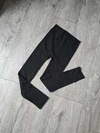 Zara XS / 34 legginsy getry grube czarne