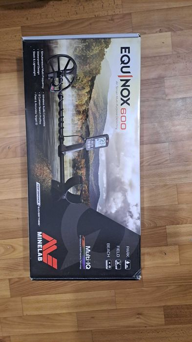 Minelab equinox 600 металошукач