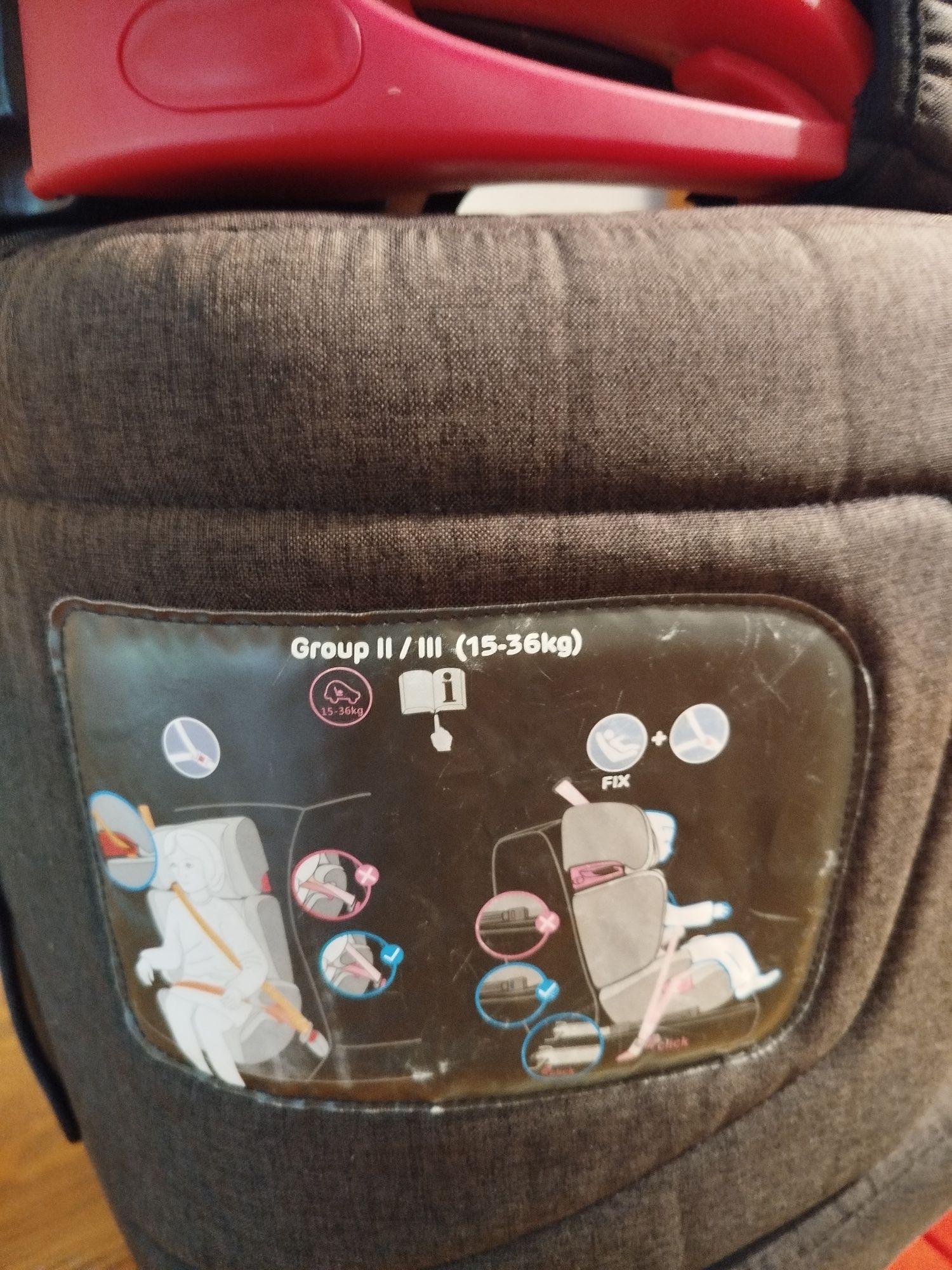 Fotelik Kinderkraft 15-36 kg