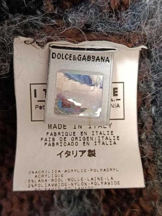 Вінтажний светр-гольф D&G Dolce & Gabbana (оригінал, Iталія, Ittierre)