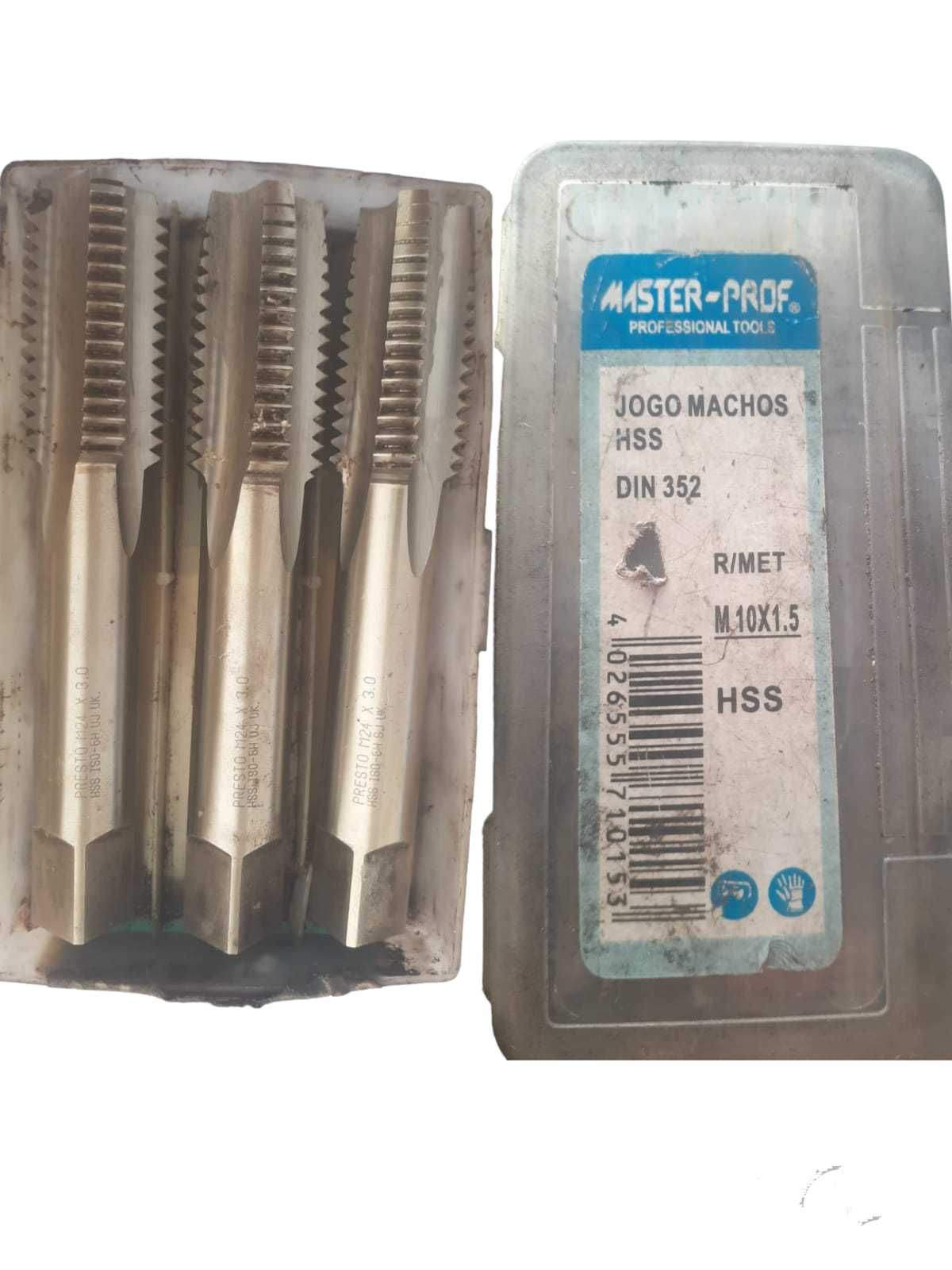 Instrumentos de precisão, ferramentas variadas.