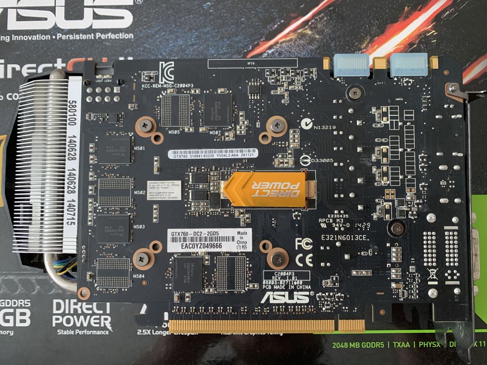 Відеокарта ASUS Geforce GTX 760