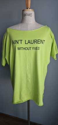 Bluzka T-shirt Ain't Laurent Limonka