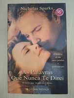 Livro As palavras que nunca te direi Nicholas Sparks