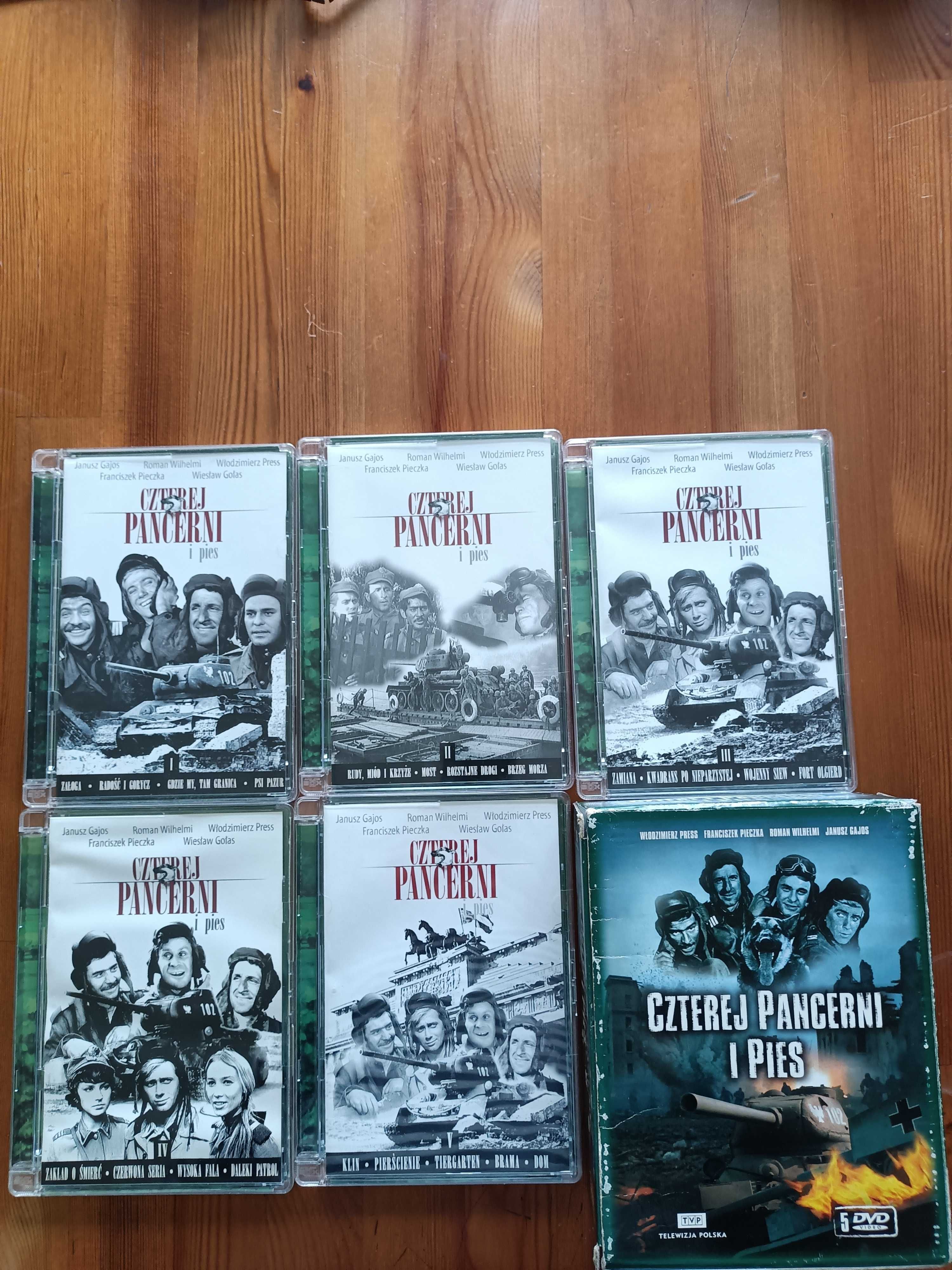 Kolekcja DVD Czterej Pancerni i Pies